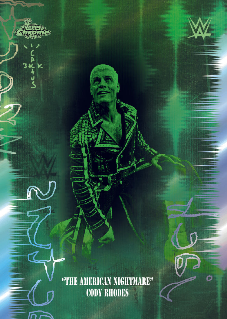 2025 Topps Chrome WWE x Cactus Jack