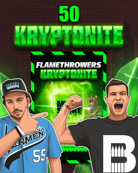 Best Break On EARTH! Flamethrower Kryptonite (x50) PICK YOUR TEAM BREAK If you DO NOT hit a card you will receive a JERSEY ($275 JERSEY)