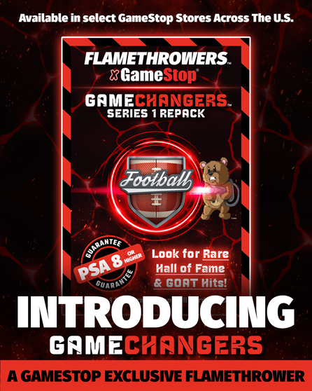 Flamethrower Gamechangers - Available in Select GameStops in The US!