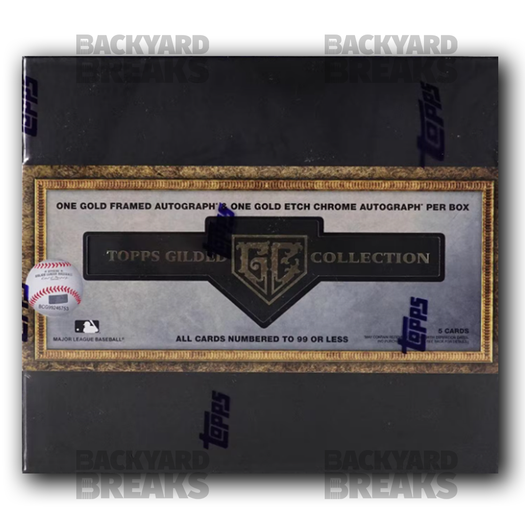 2022 Topps Gilded Collection Baseball Hobby Box | Backyard Breaks