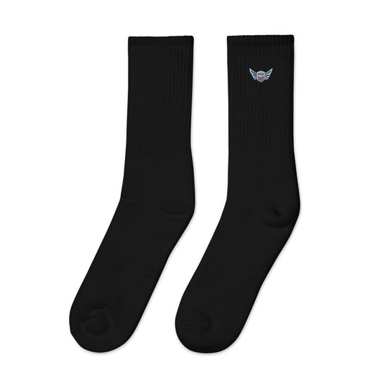 BB Embroidered socks