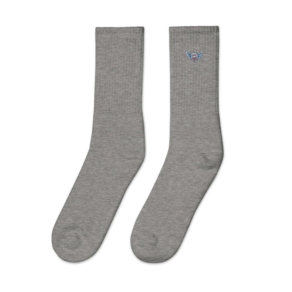 BB Embroidered socks