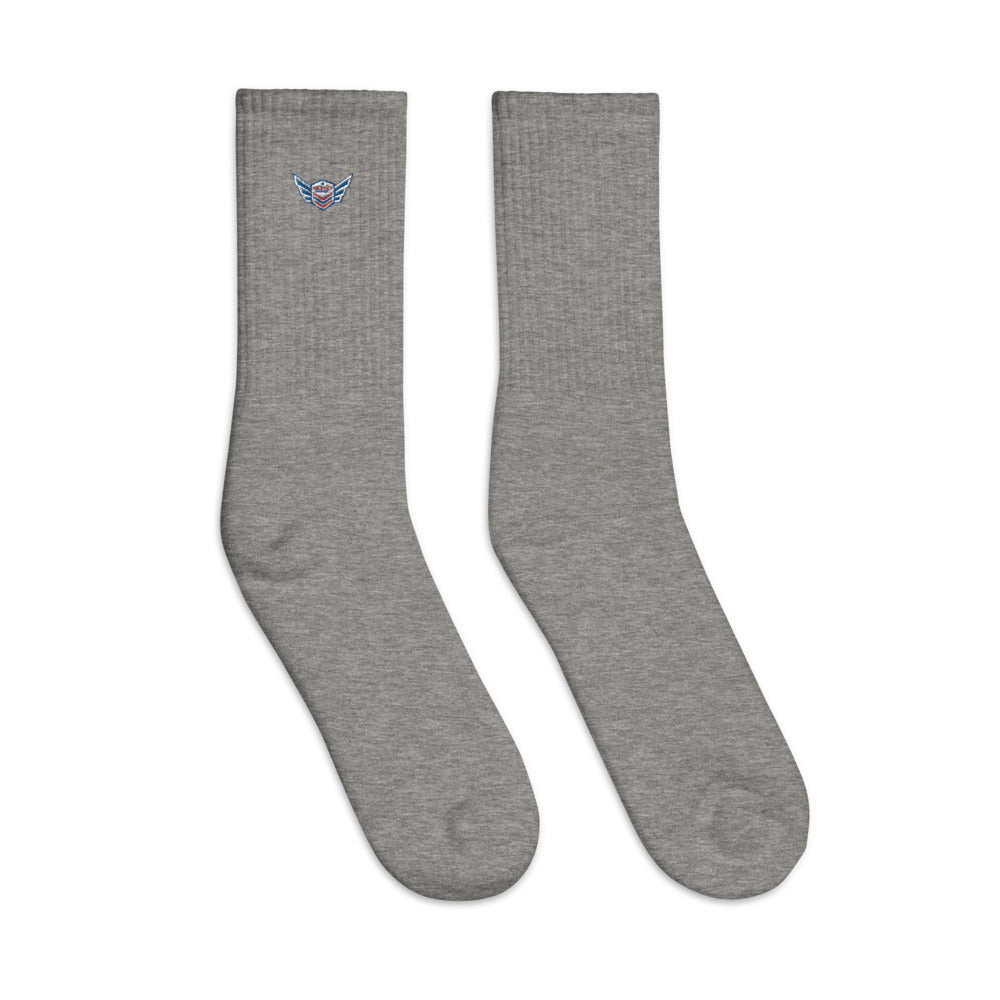 BB Embroidered socks